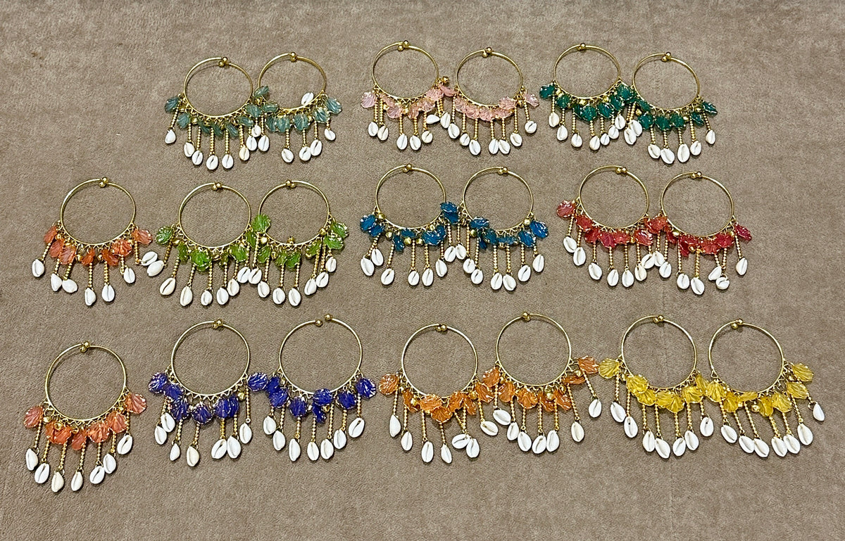 Mini Kalira Favours, Pack of 10 Pairs Mixed Colours