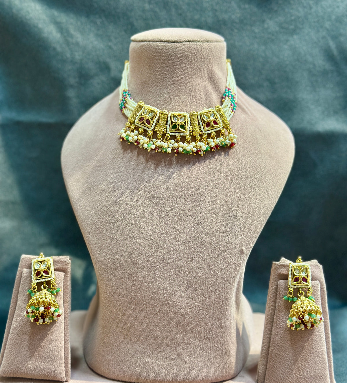Heritage Choker Necklace Set NS00011