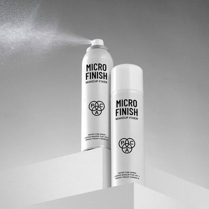 PAC Micro Finish Makeup Fixer Spray - Quick Drying Microfine Mist, Longlasting Sweatproof Formula (120ml)