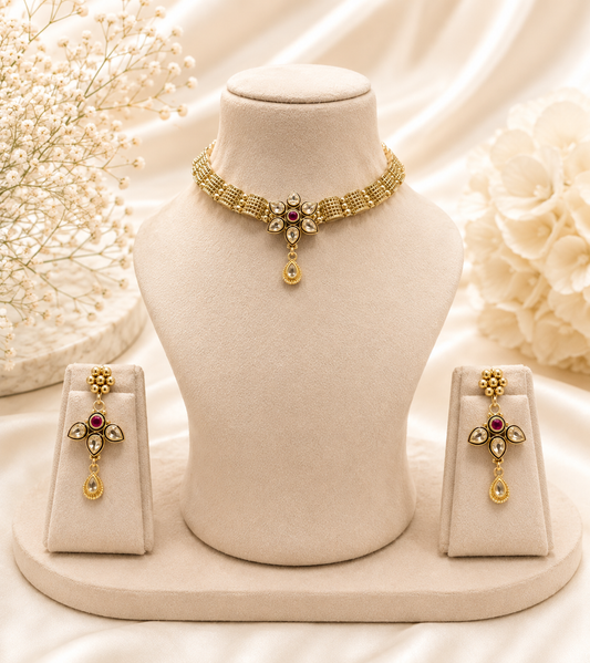 Heritage Choker Necklace Set NS0003