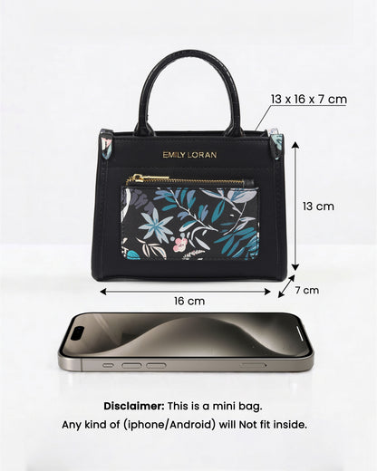 Eden Mini Bag- Black
