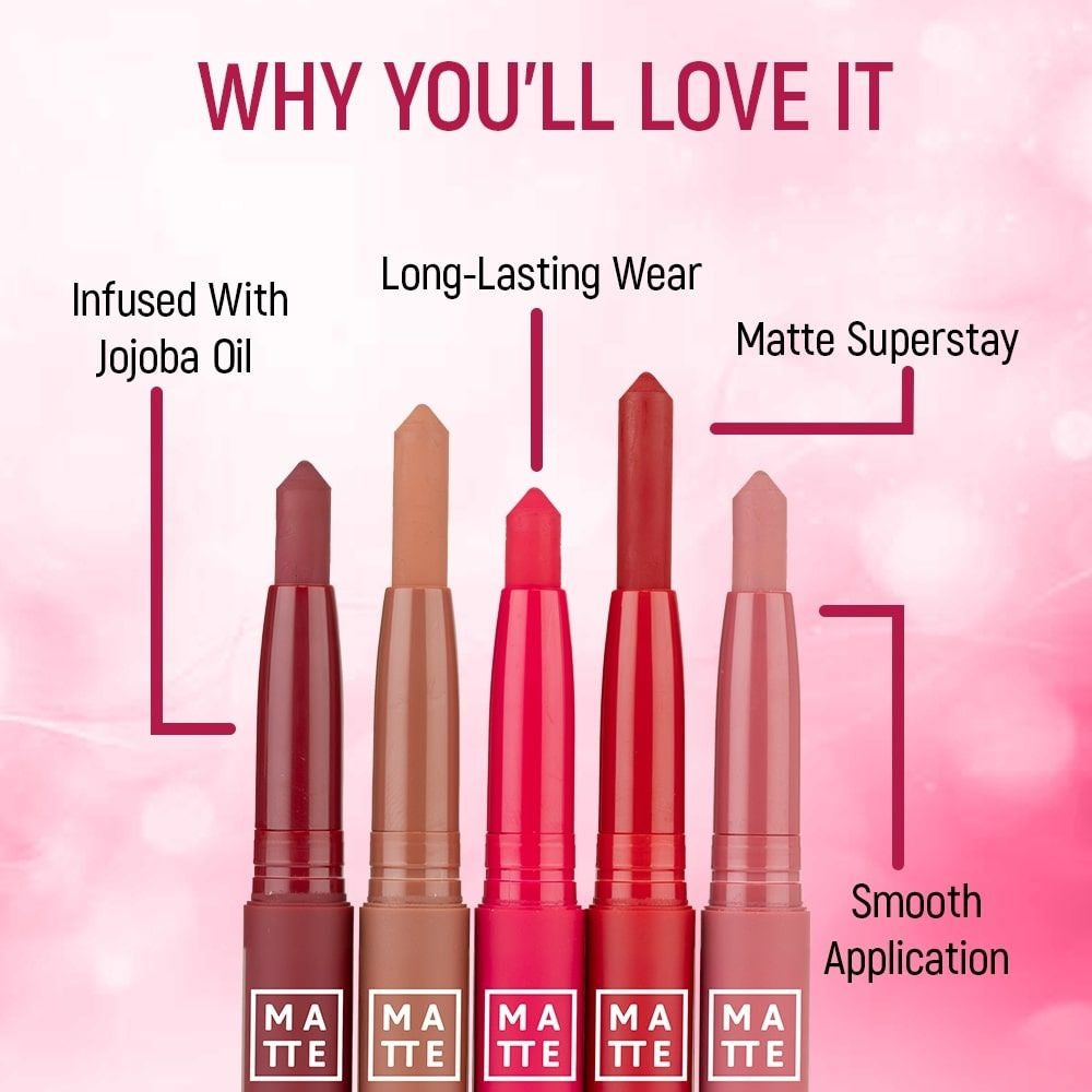 Daily Life Forever52 Stellar Matte Lipstick Made In Germany.  (1.4g)