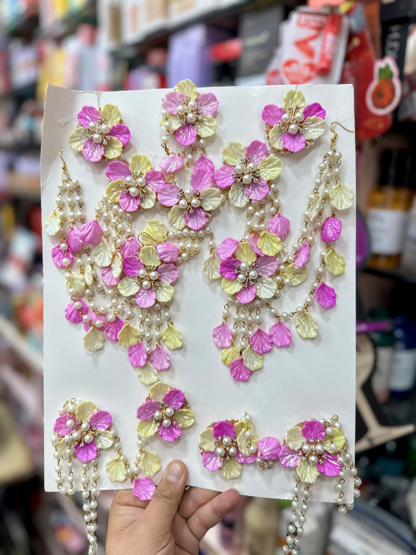 Petal Infused Artisan Resin Jewellery.