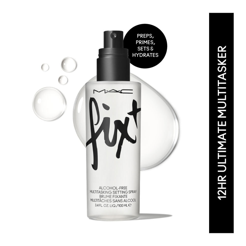 M.A.C Prep + Prime Fix+ (Alcohol Free) Setting Spray - Original (Makeup Fixer) With Green Tea (30ml)