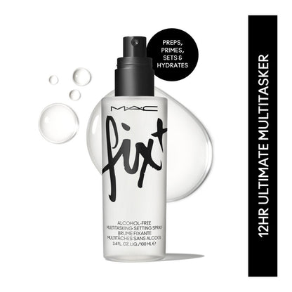 M.A.C Prep + Prime Fix+ (Alcohol Free) Setting Spray - Original (Makeup Fixer) With Green Tea (30ml)