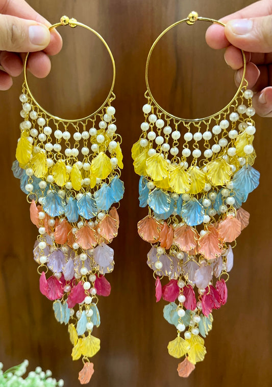 Petal Flower bracelets Rainbow kalira 058