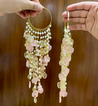 Petal Flower Bracelets Kalira Pink Peach 017