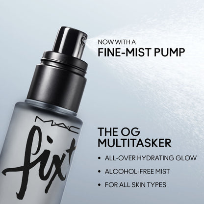 M.A.C Prep + Prime Fix+ (Alcohol Free) Setting Spray - Original (Makeup Fixer) With Green Tea (100ml)