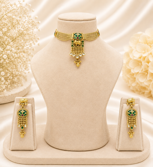Heritage Choker Necklace Set NS0007
