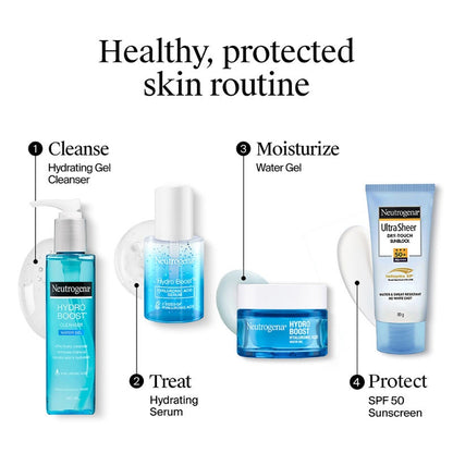 Neutrogena Ultrasheer SPF50+ PA++++ Ultra Light Moisturizing Face Sunscreen Oily & Sensitive Skin (80g)