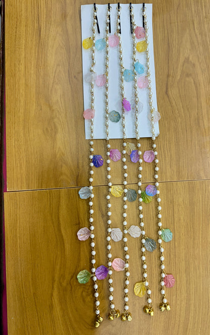 Charm Hair Accessories Pearl Resin Multi Color