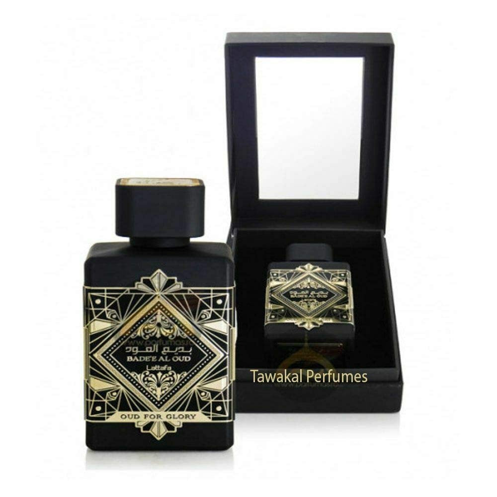 Lattafa Bade'e Al Oud Oud For Glory Eau De Parfum 100ml | Luxurious Long-Lasting Unisex Fragrance | Intense, Spicy & Woody Scent for Men & Women