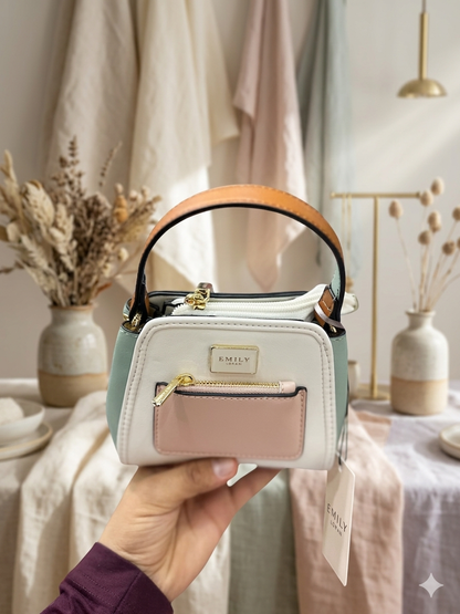 Roselle Mini Bag - White
