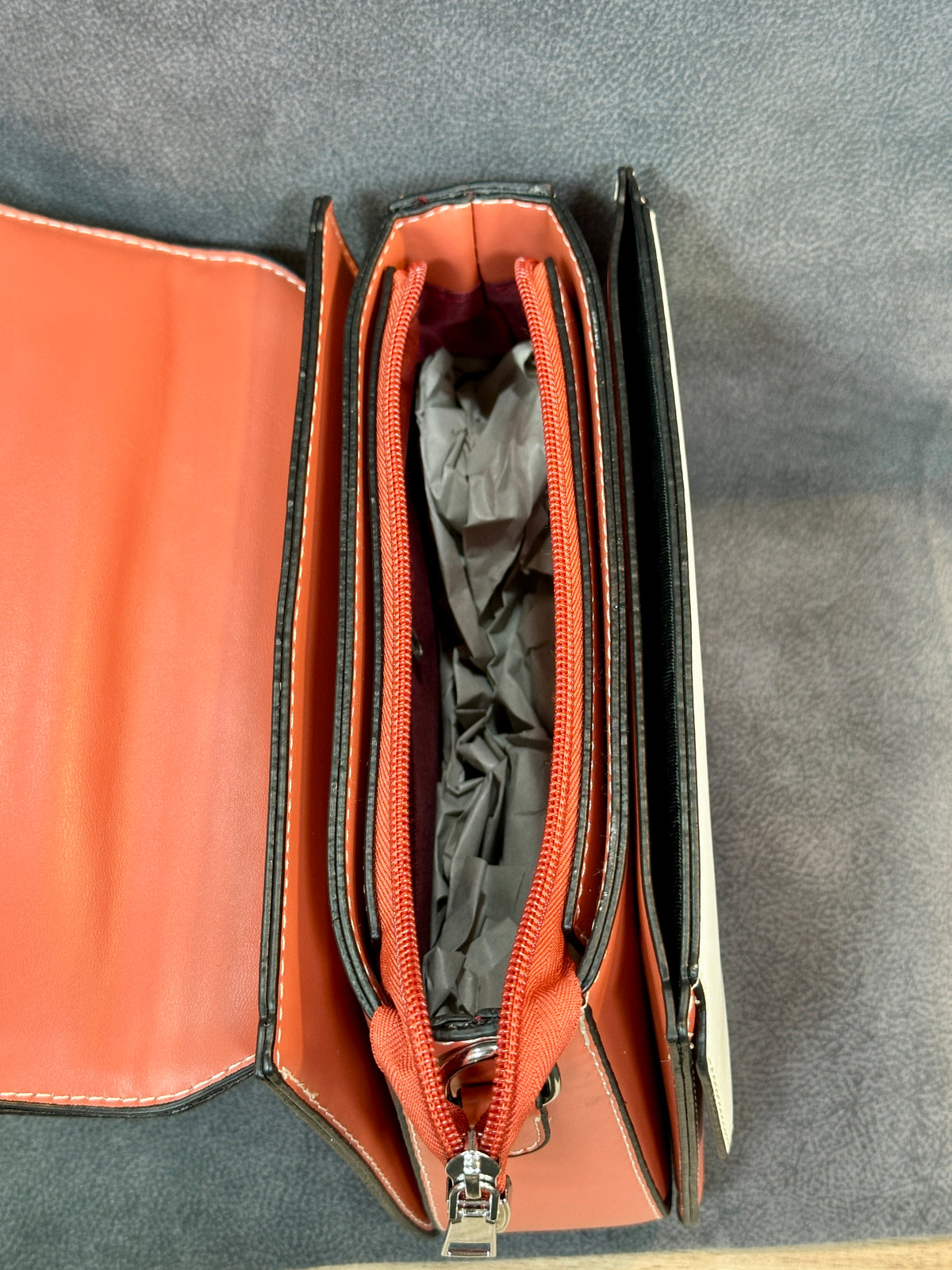 Colour Block Structured Satchel Bag HB002