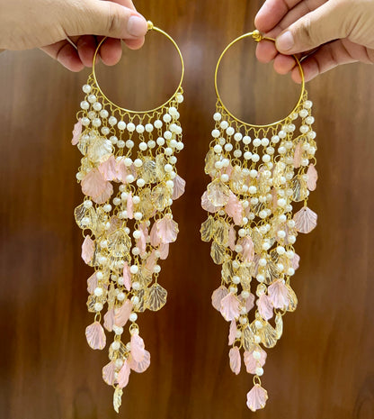 Petal Flower Bracelets Kalira Pink Peach 017