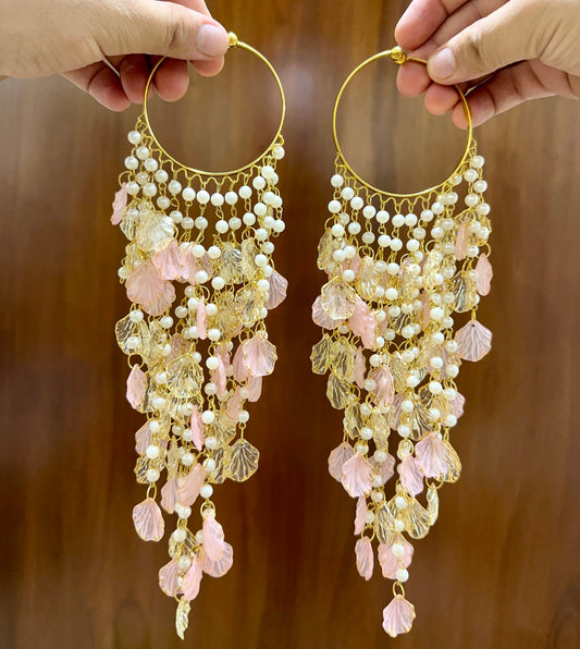 Petal Flower Bracelets Kalira Pink Peach 017