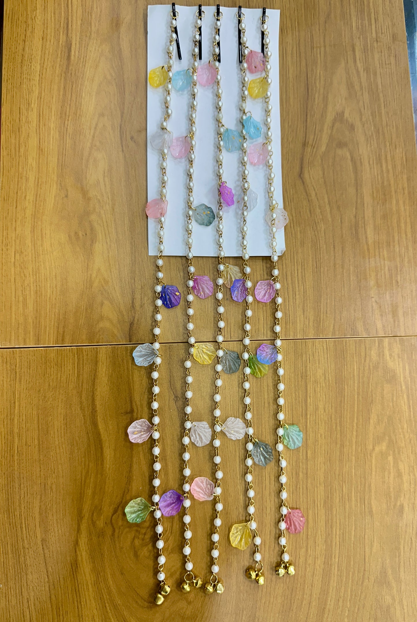Charm Hair Accessories Pearl Resin Multi Color