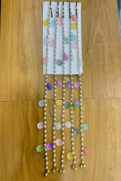 Charm Hair Accessories Pearl Resin Multi Color