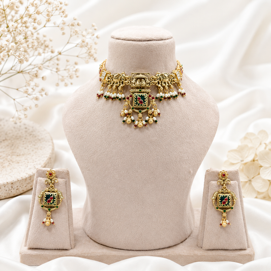 Heritage Choker Necklace Set NS0001