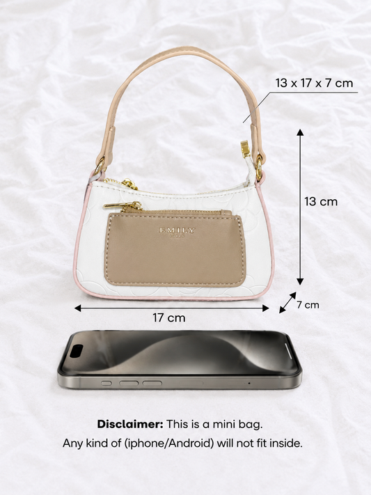 Whimsy Mini Bag - White MB017