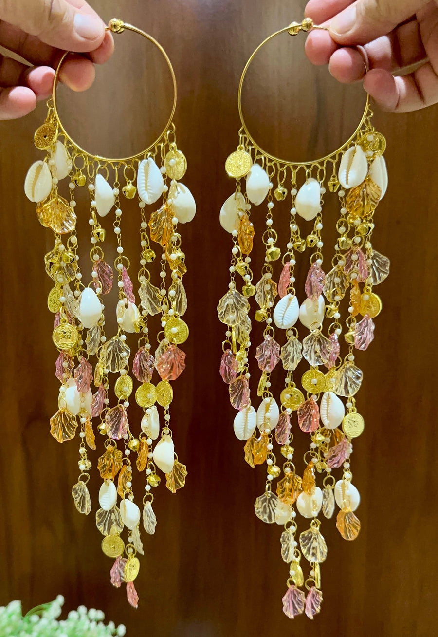Petal Kalira with Shells, Ghungroo & Charma