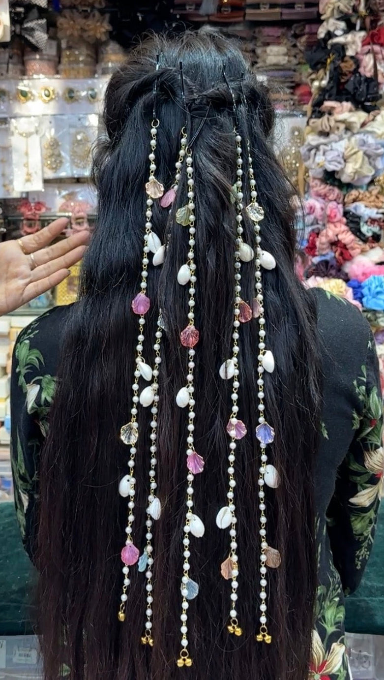 Charm Hair Accessories Pearl Resin Multi Color