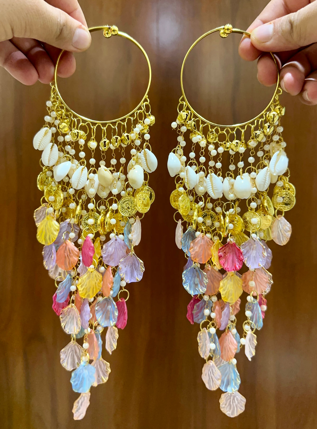 Petal Shell Ghungroo Kalira | Lightweight Bridal Kaleera