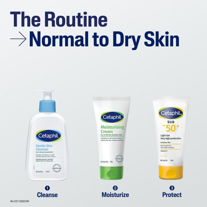 Cetaphil Moisturising Cream for dry to very dry Sensitive skin, Dermatologist Recommended