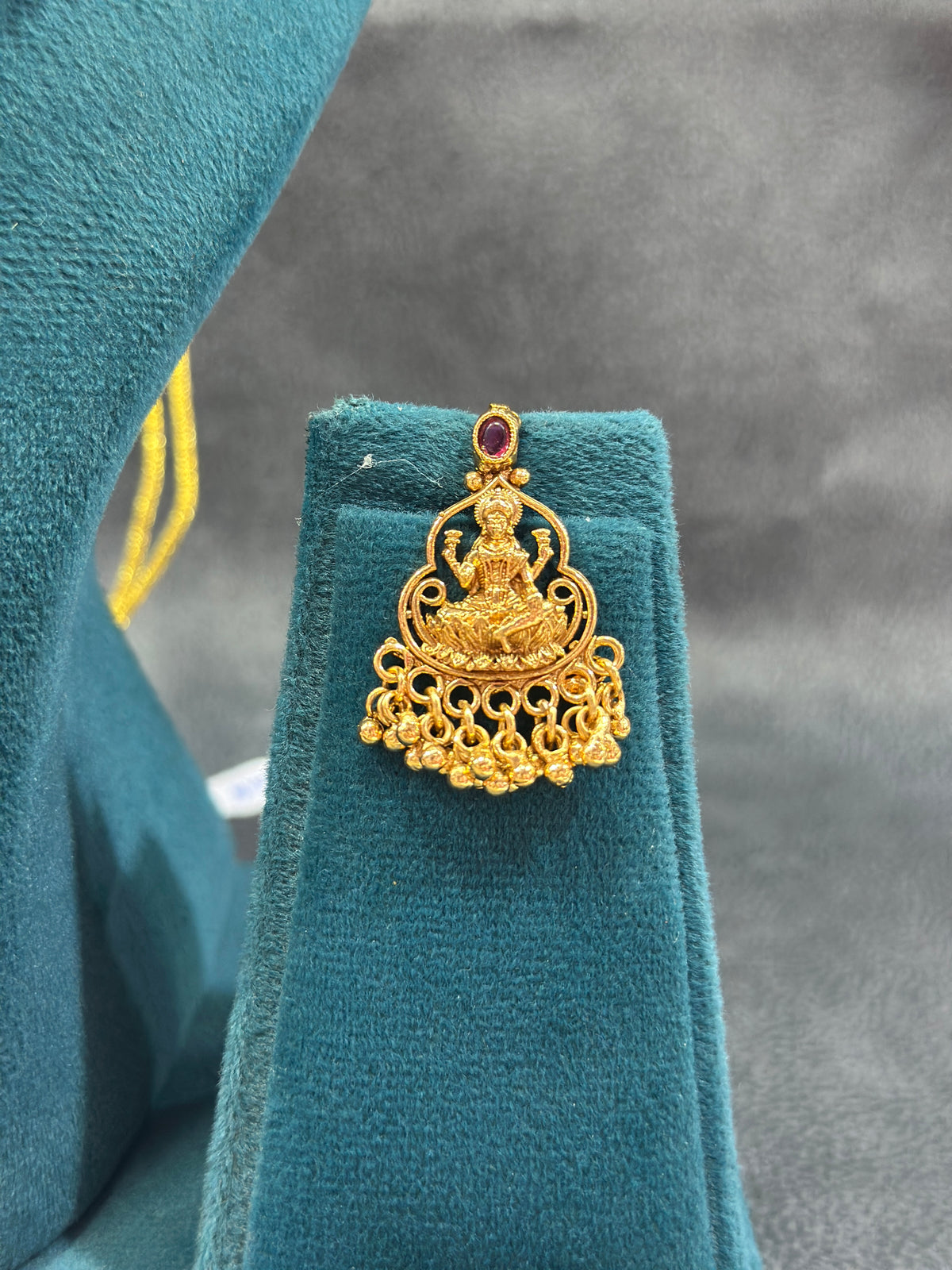 Lakshmi Temple Choker Necklace Set NS00016