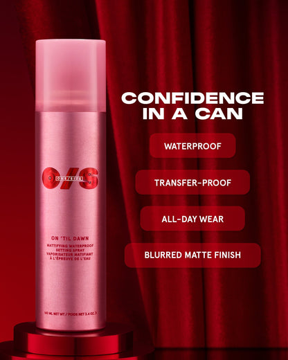 On ‘Til Dawn Mattifying Waterproof Setting Spray (143ml)