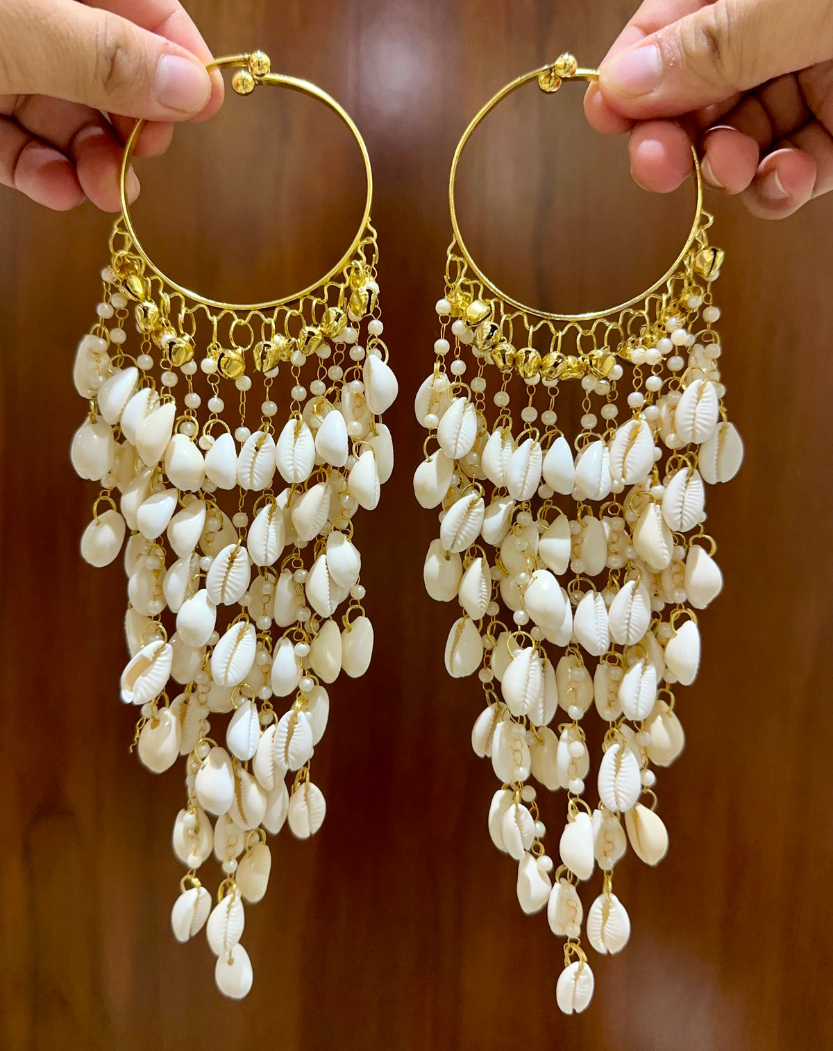 Shells Ghungroo bracelets kalira 057