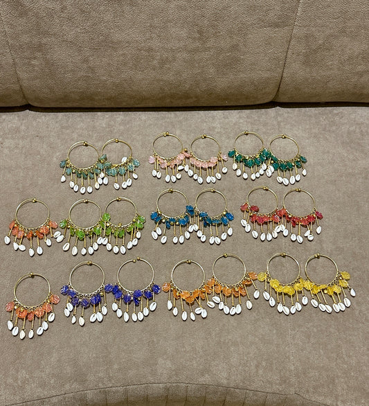 Mini Kalira Favours, Pack of 10 Pairs Mixed Colours