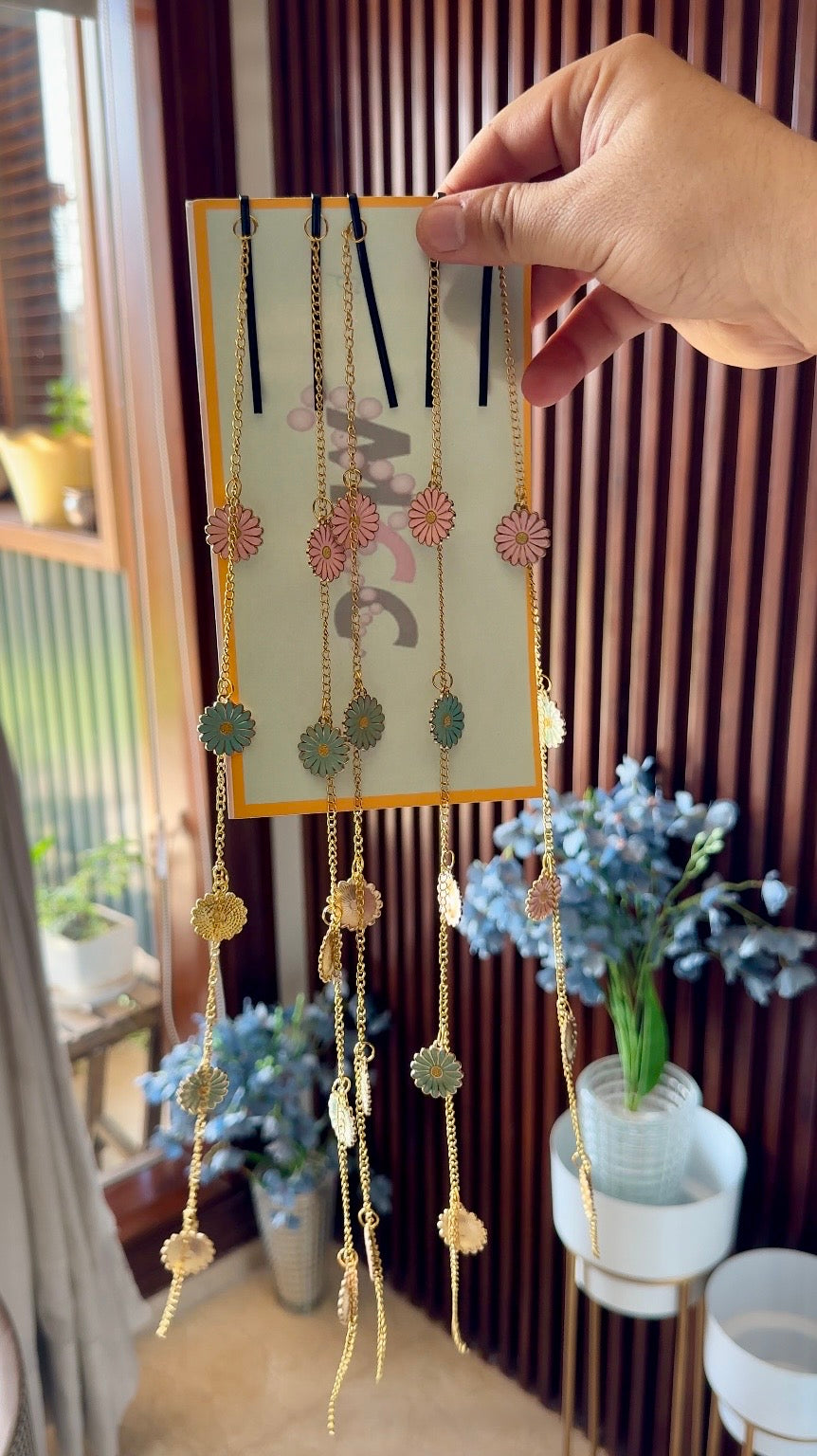 Charm Hair Accessories Pink Blue