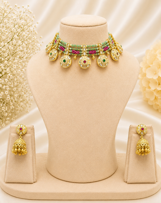 Heritage Choker Necklace Set NS00012