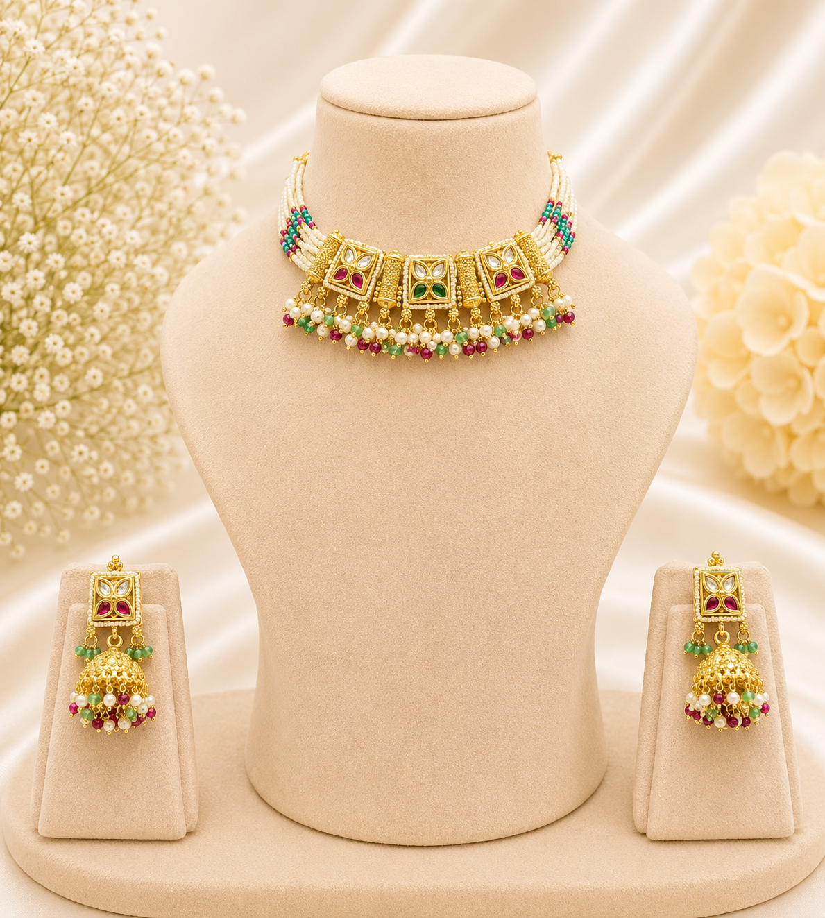 Heritage Choker Necklace Set NS00011