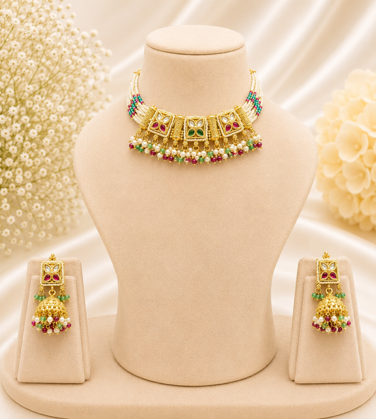 Heritage Choker Necklace Set NS00011