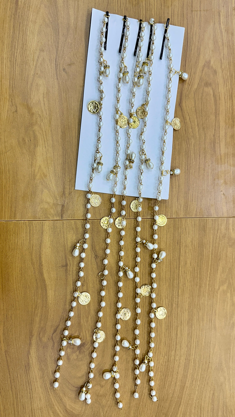 Charm Hair Accessories pearl work
