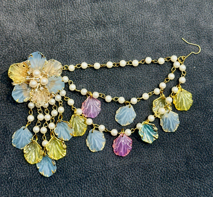 Pastel Petal Earring Tikka Set ET0018