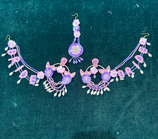 Beaded Handmade jewellery For Haldi Mehandi.