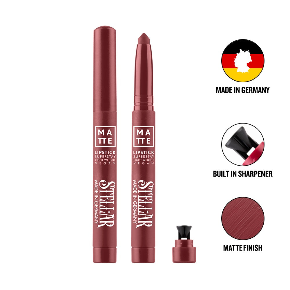 Daily Life Forever52 Stellar Matte Lipstick Made In Germany.  (1.4g)