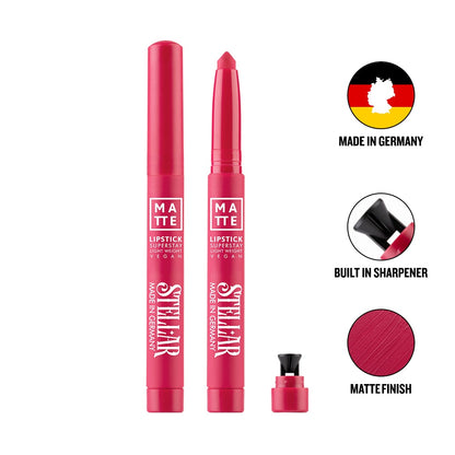 Daily Life Forever52 Stellar Matte Lipstick Made In Germany.  (1.4g)