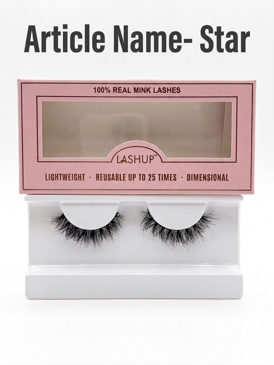 LashUp Reusable Up To 25 Times Eye Lashes.
