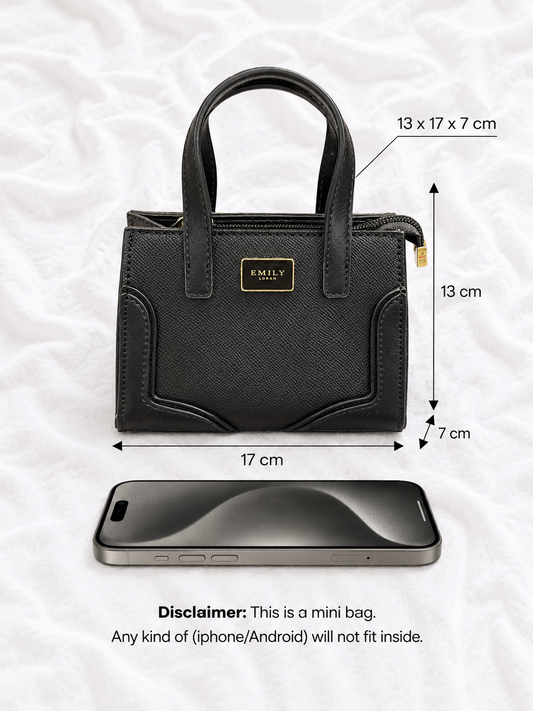 Whimsy Mini Bag - Black MB014