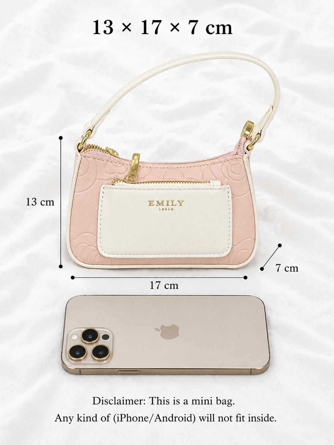 Whimsy Mini Bag - White MB018