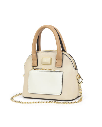 Bloom Mini Bag- Beige MB011