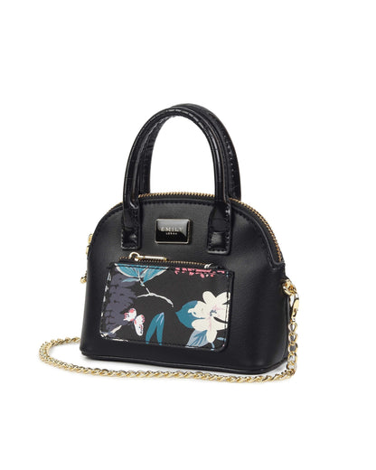 Bloom Mini Bag- Black  MB08