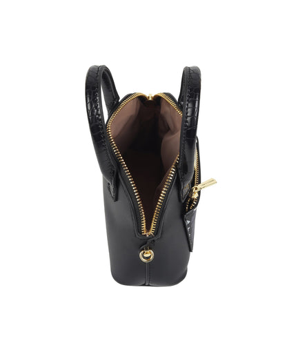 Bloom Mini Bag- Black  MB08