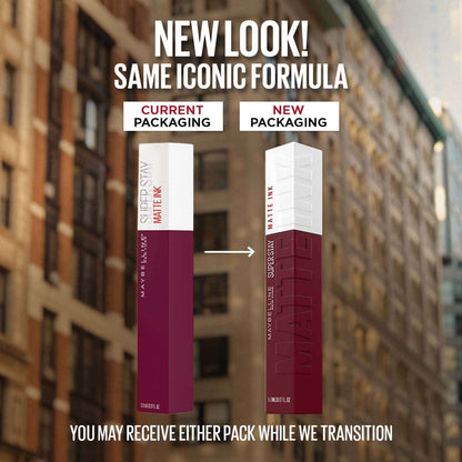 Maybelline New York Super Stay Matte Ink Liquid Lipstick, Lasts Up to 16 Hours