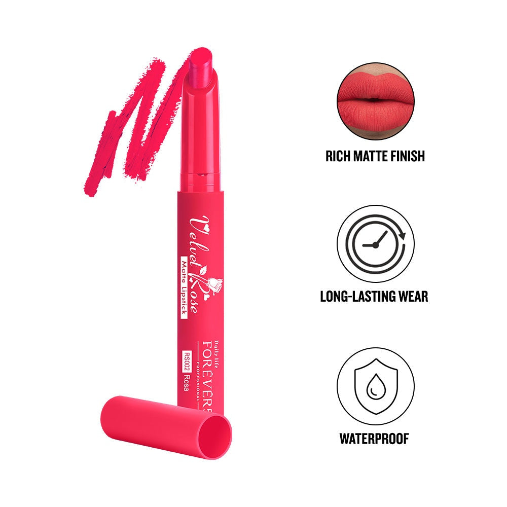 Daily Life Forever52 Velvet Rose Matte Lipstick  (2.5gm)