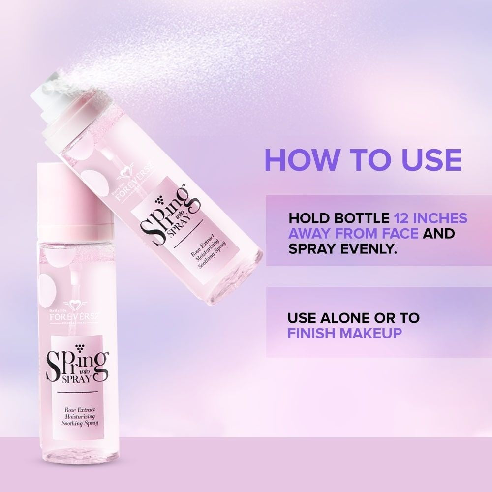 Daily Life Forever52 Rose Extract Moisturizing Soothing Spray (110ml)